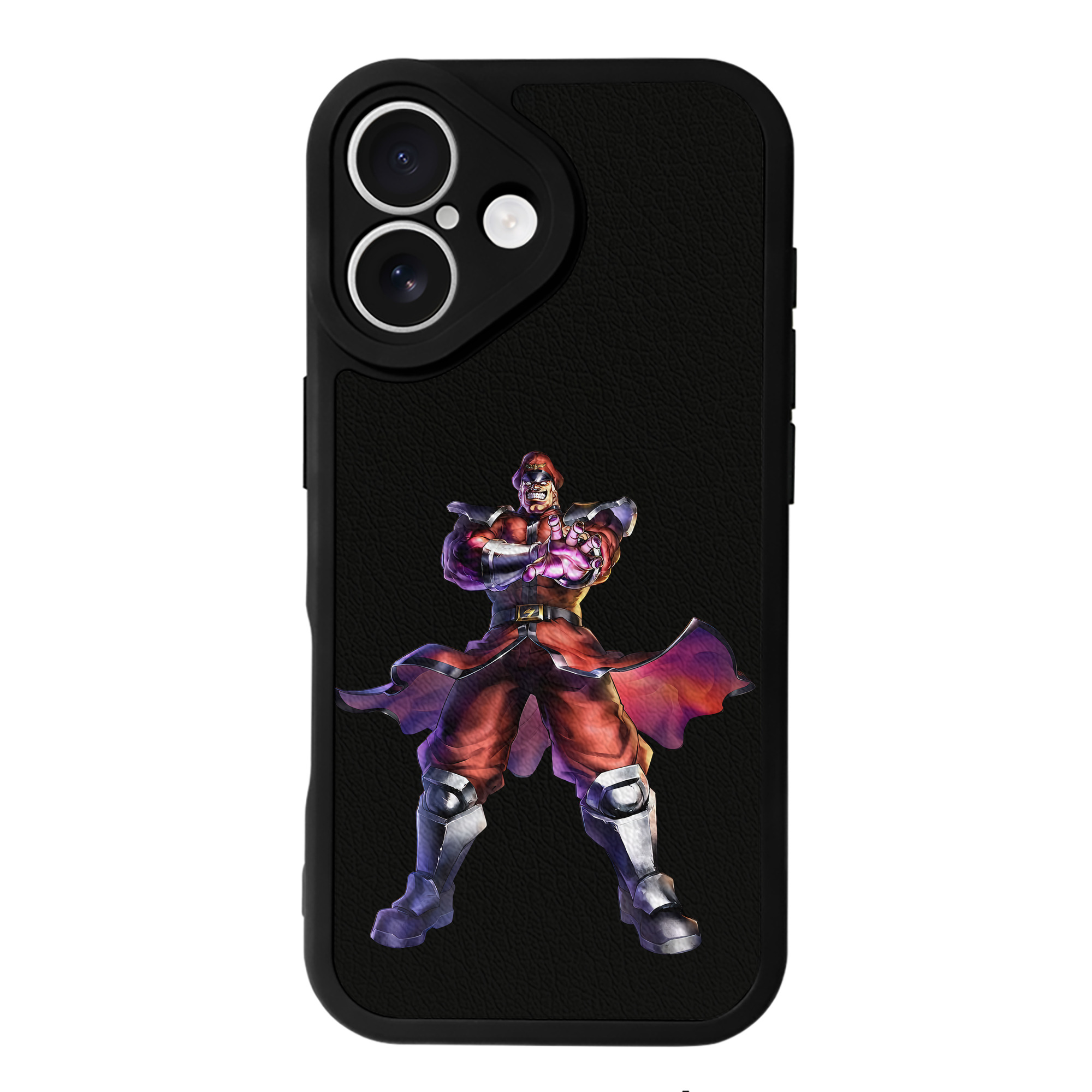 （画像用） 北斗の拳 Fist of the North Star 【iPhone 16シリーズ対応】シリコンスマホケース（レザー調） 材質：シリコン